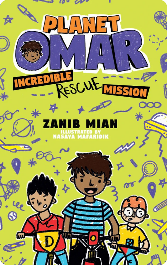 Planet Omar: Incredible Rescue Mission - Audiobook Card Yoto Lil Tulips