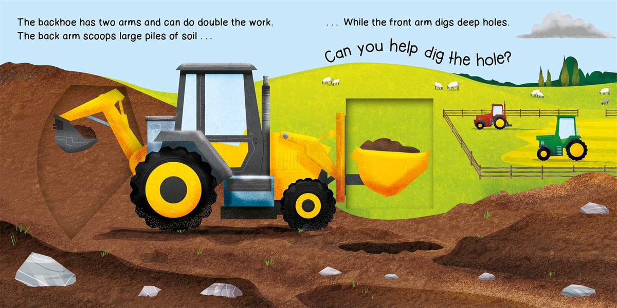 Play-Along Board Book - Tractors Simon & Schuster Lil Tulips