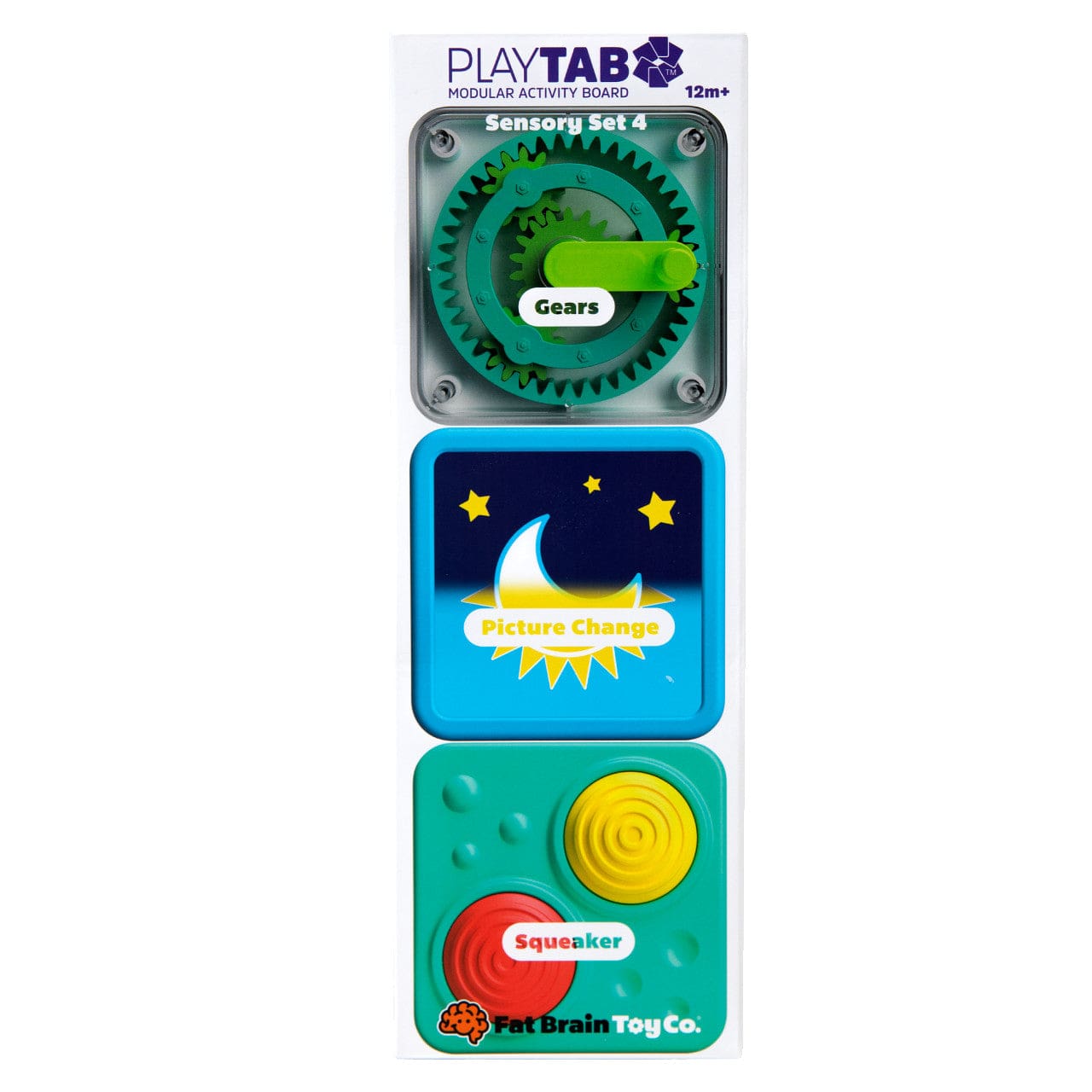 PlayTab - Tiles Sensory Set 4 Fat Brain Toys Lil Tulips