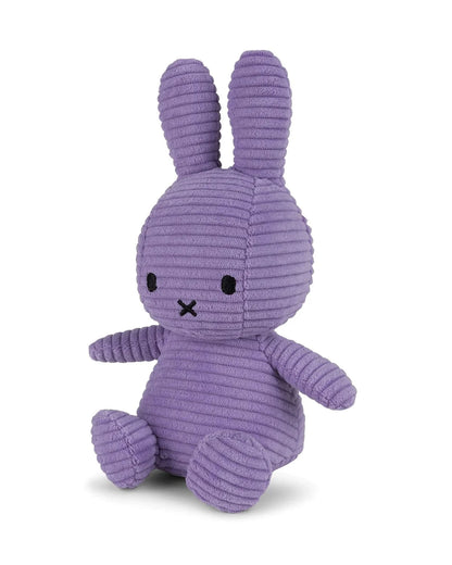 Plush MIFFY ECO Corduroy Dark Purple 9" Limited Edition Bon Ton Toys Lil Tulips