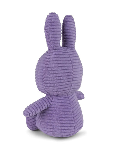 Plush MIFFY ECO Corduroy Dark Purple 9" Limited Edition Bon Ton Toys Lil Tulips