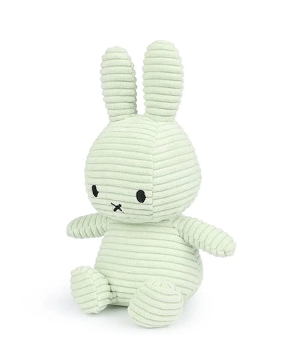 Plush MIFFY ECO Corduroy Fresh Mint 9" Bon Ton Toys Lil Tulips