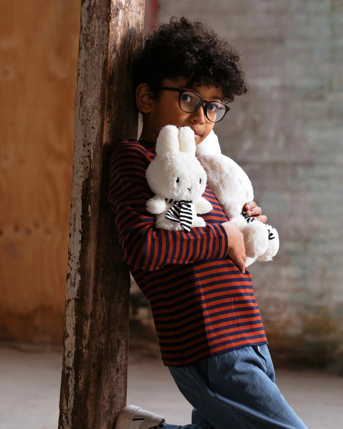 Plush Miffy with Scarf 9" Bon Ton Toys Lil Tulips