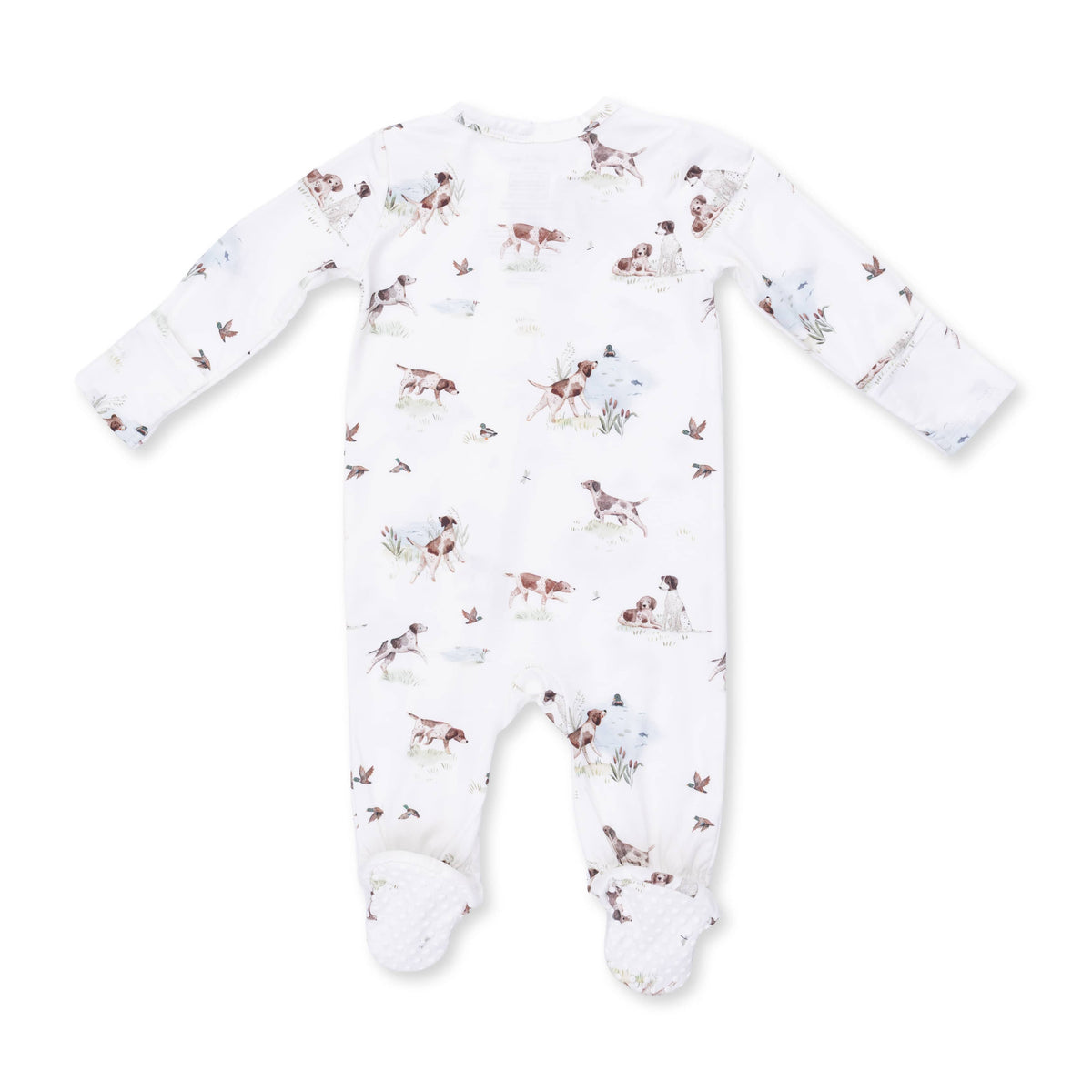 Pointer Pups and Duck Buddies - 2 Way Zipper Footie Angel Dear Lil Tulips