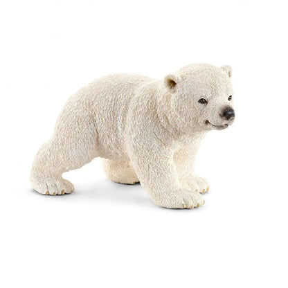 Polar Bear Cub, Walking Arctic Animal Toy Schleich Lil Tulips