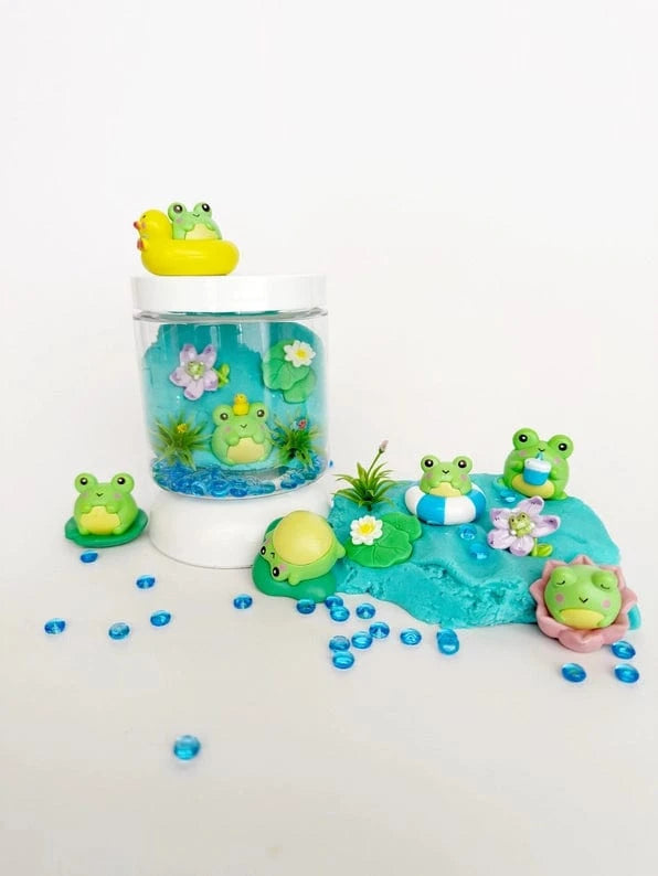 Pond Pals Mini Dough-To-Go Earth Grown KidDoughs Lil Tulips