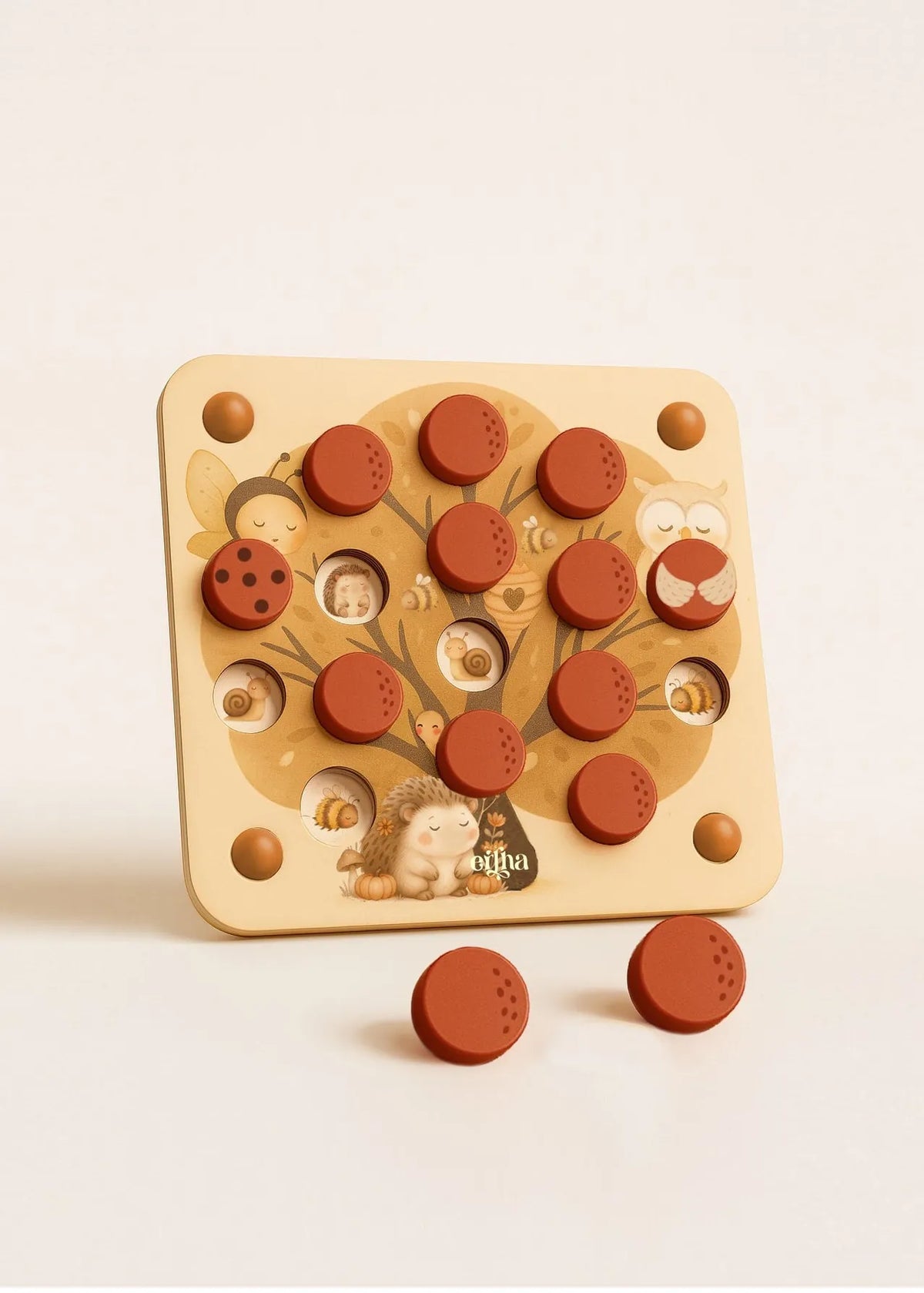 Pop & Peek - Educational Puzzle Mrs. Ertha Lil Tulips