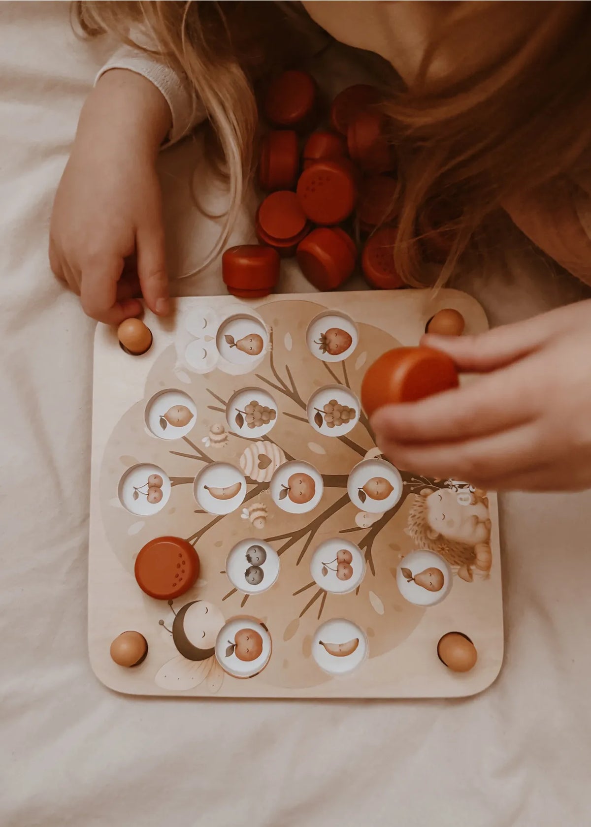 Pop & Peek - Educational Puzzle Mrs. Ertha Lil Tulips