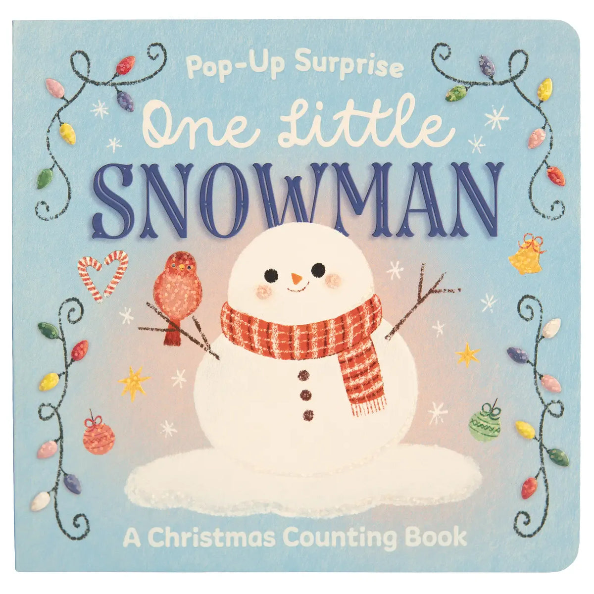 Pop-Up Surprise One Little Snowman Cottage Door Press Lil Tulips