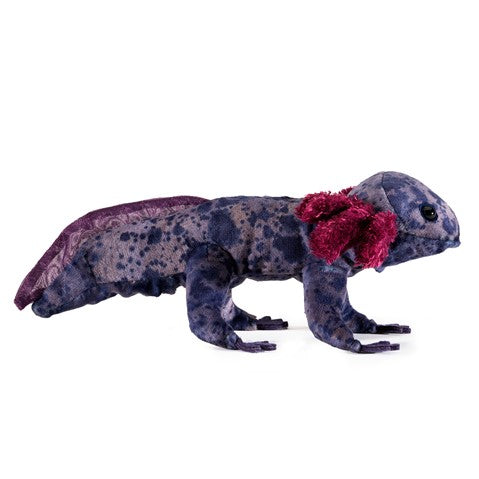 Axolotl, Black Finger Puppet