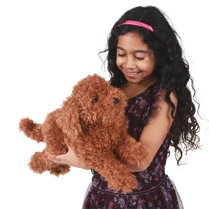Poodle, Toy Puppy Hand Puppet