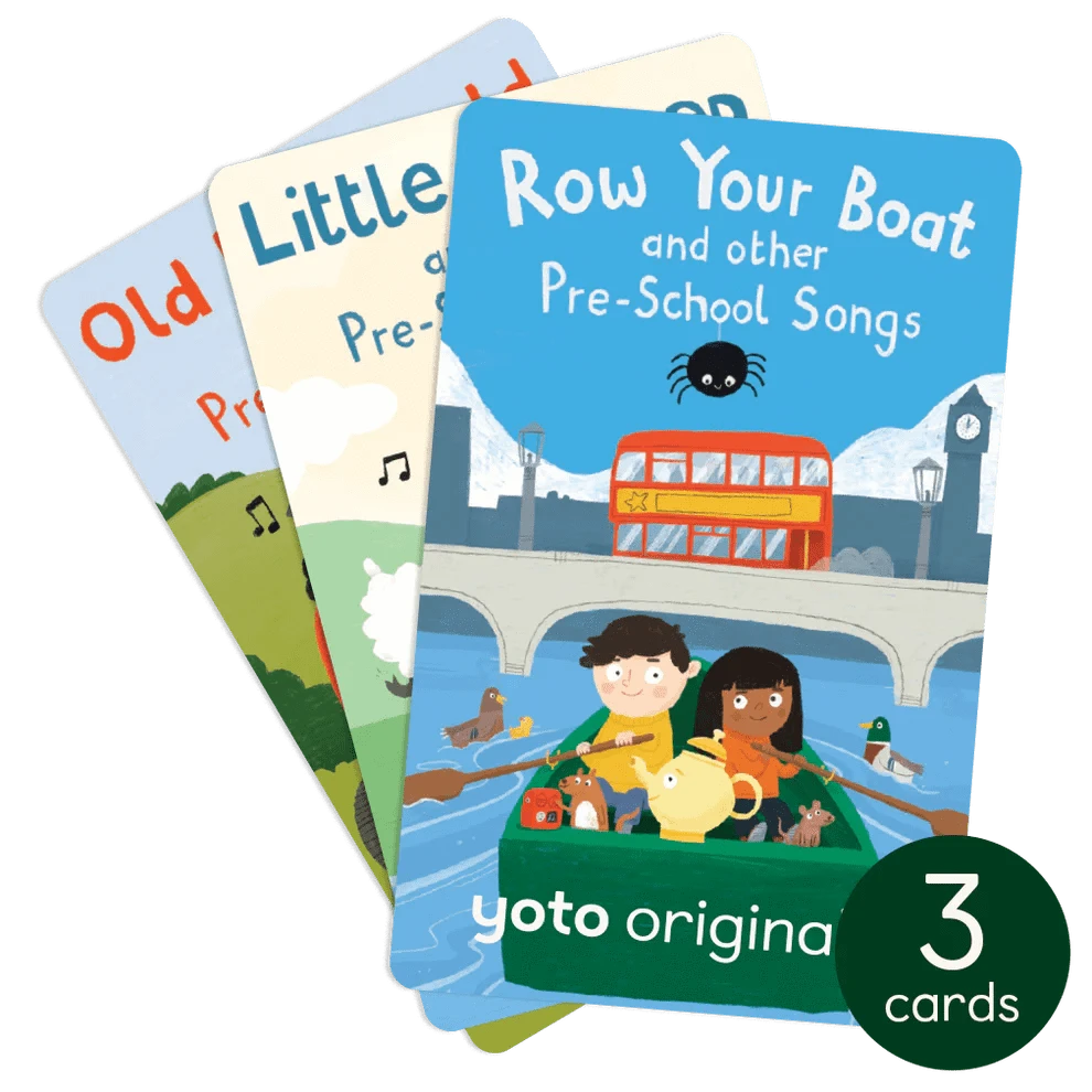 Pre-School Songs Pack - Audiobook Cards Yoto Lil Tulips