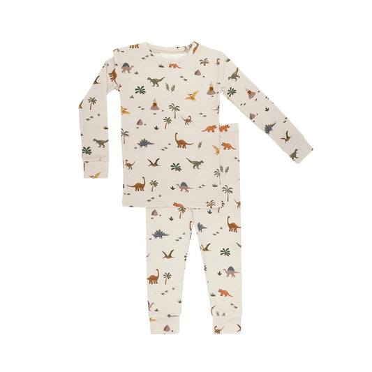 Prehistoric Dinosaurs Two-Piece Set Brave Little Ones Lil Tulips