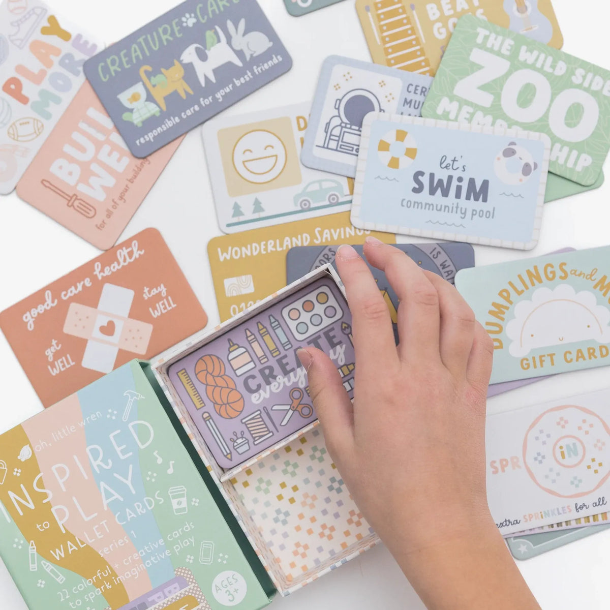 Pretend Play Wallet Cards - Series 1 oh, little wren Lil Tulips