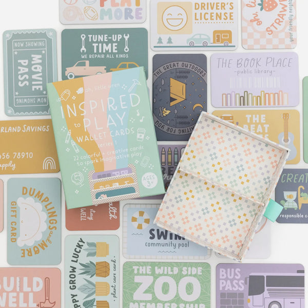 Pretend Play Wallet Cards - Series 1 oh, little wren Lil Tulips