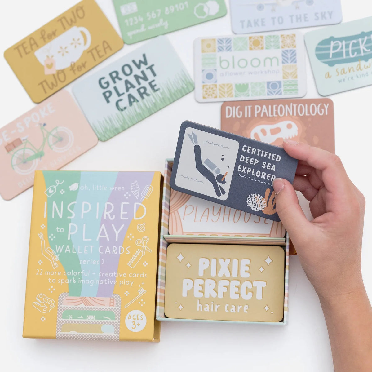Pretend Play Wallet Cards - Series 2 oh, little wren Lil Tulips