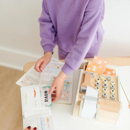 Pretend Play Wallet + Credit Card Set Magicplaybook Lil Tulips