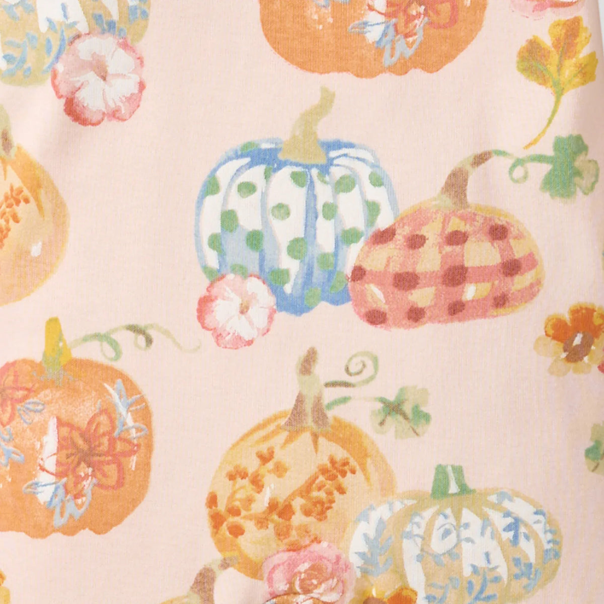 Prettiest Pumpkins Organic Cotton Sleep & Play Footed Burt's Bees Baby Lil Tulips