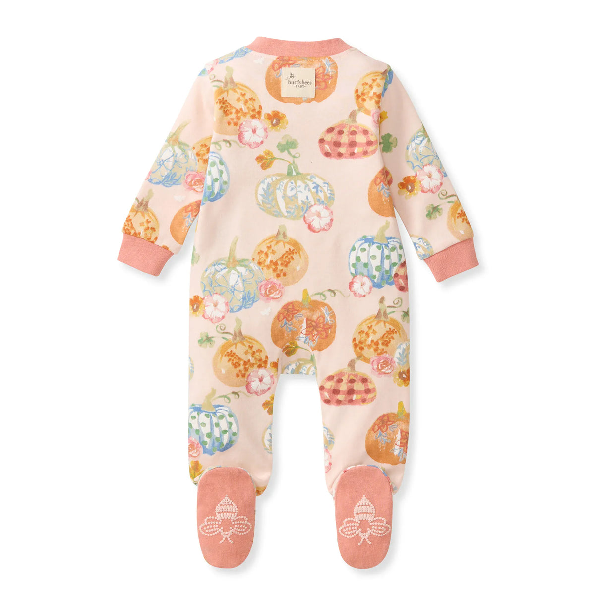 Prettiest Pumpkins Organic Cotton Sleep & Play Footed Burt's Bees Baby Lil Tulips
