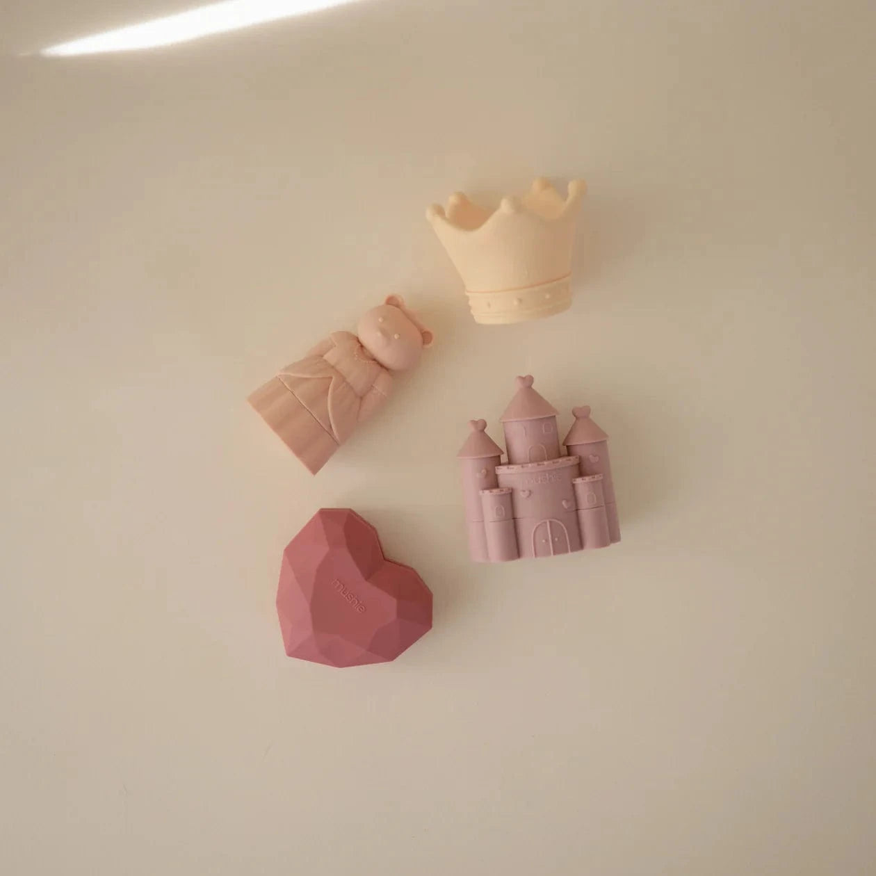 Princess Mold Free Bath Play Set (4 Pack) Mushie Lil Tulips