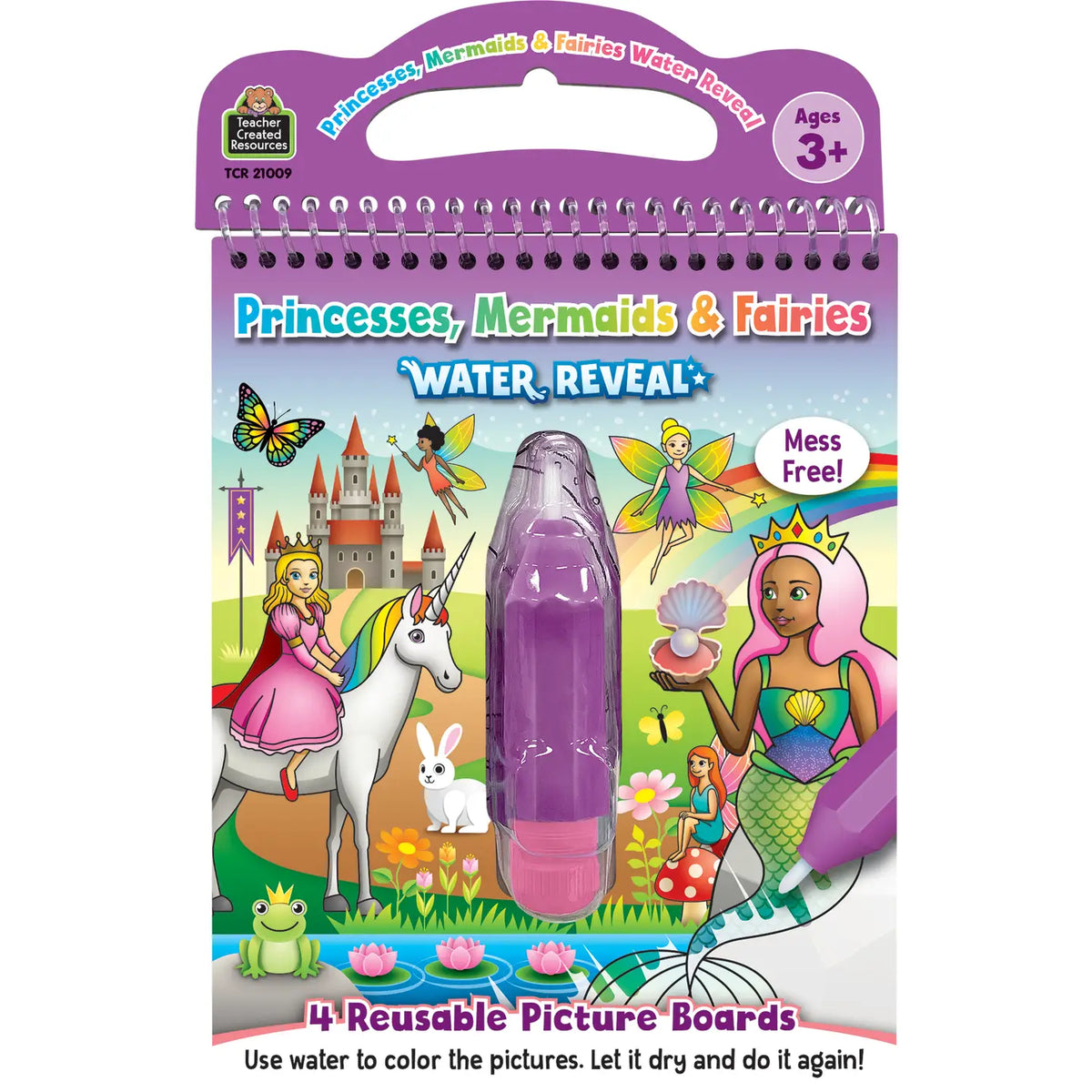 Princesses, Mermaids & Fairies Water Reveal Teacher Created Resources Lil Tulips