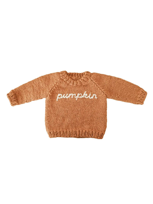 Pumpkin Knit Pullover Sweater Figgy Friends Lil Tulips
