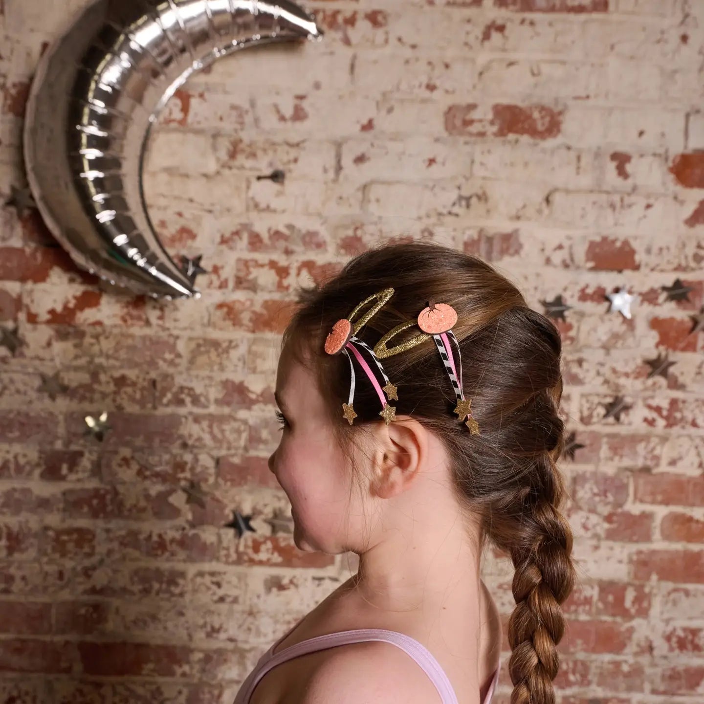 Pumpkin Party Streamer Clips Rockahula Kids Lil Tulips