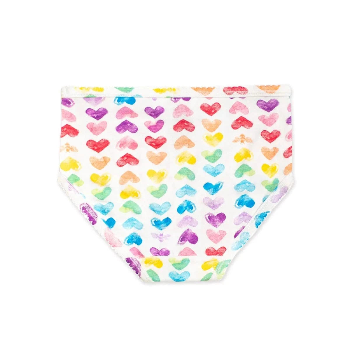 Puppy Party & Rainbow Hearts Underwear - Set of 5 Burt's Bees Baby Lil Tulips
