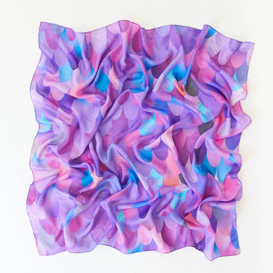 Purple Dinosaur Playsilk Sarah's Silks Lil Tulips