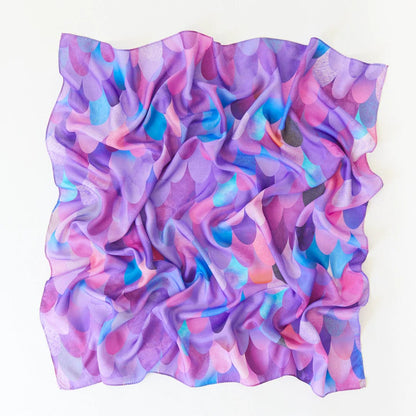 Purple Dinosaur Playsilk Sarah's Silks Lil Tulips