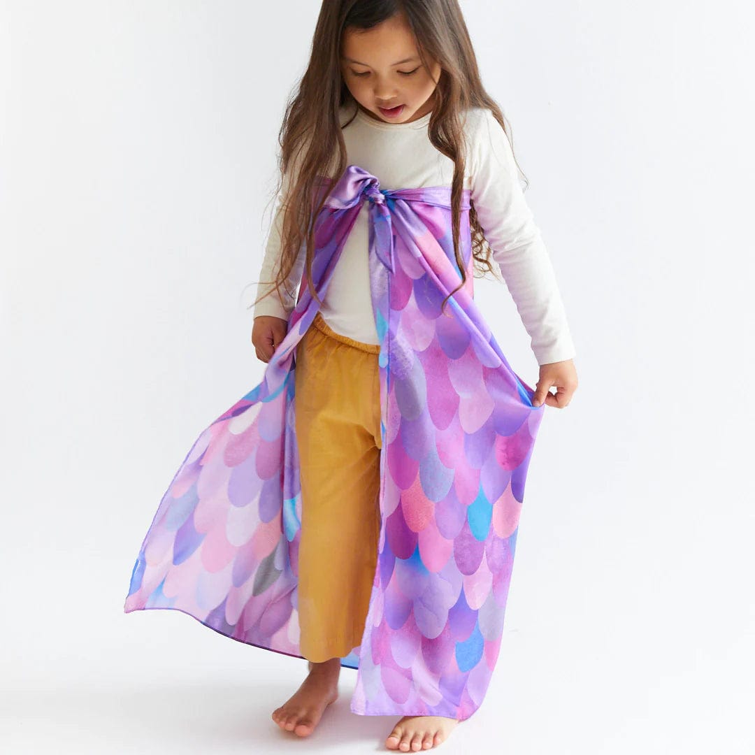 Purple Dinosaur Playsilk Sarah's Silks Lil Tulips