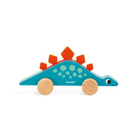 Push-Along Dino Assortment Stegosaurus Janod Lil Tulips