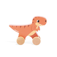 Push-Along Dino Assortment T-Rex Janod Lil Tulips