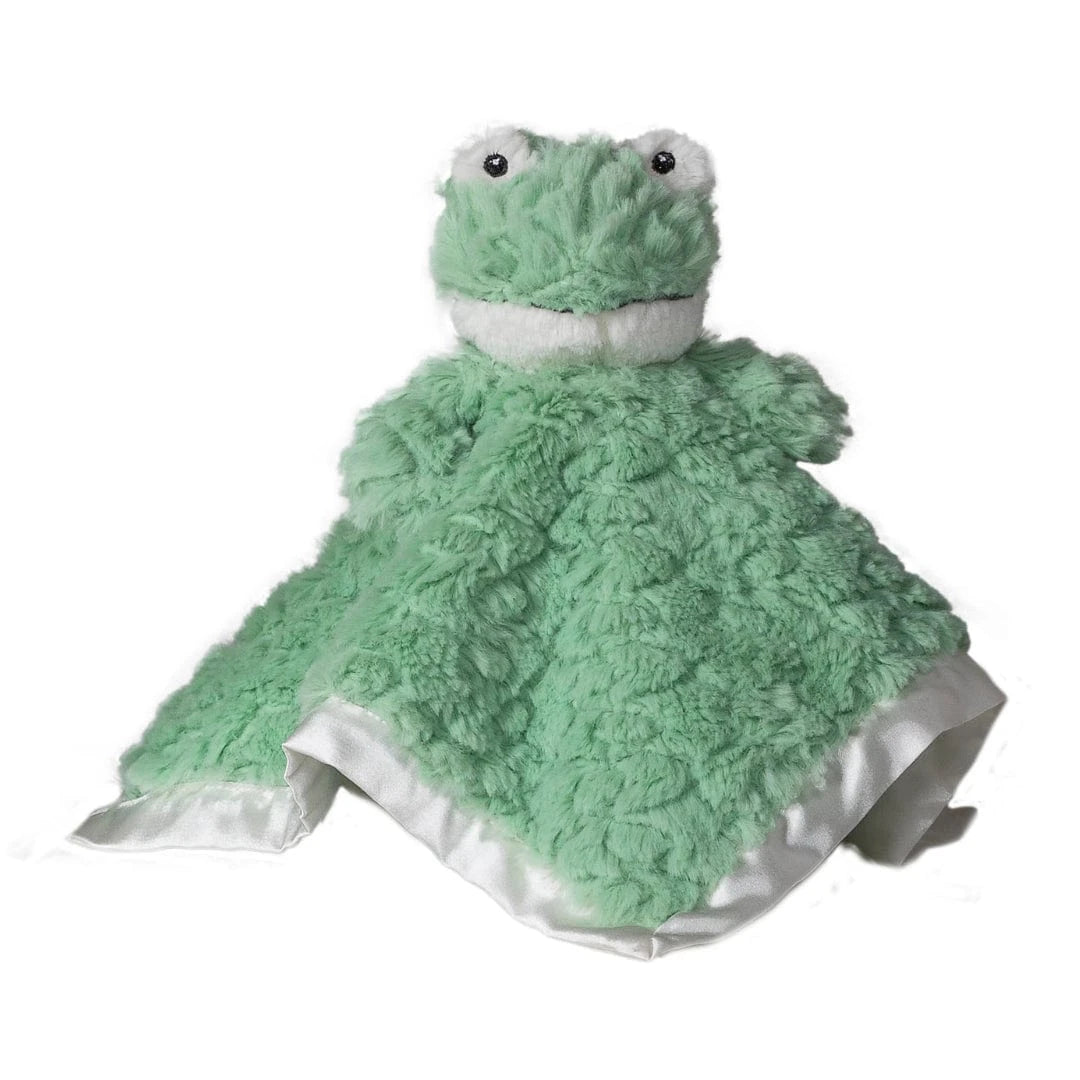 Putty Nursery Mint Frog Character Blanket Mary Meyer Lil Tulips