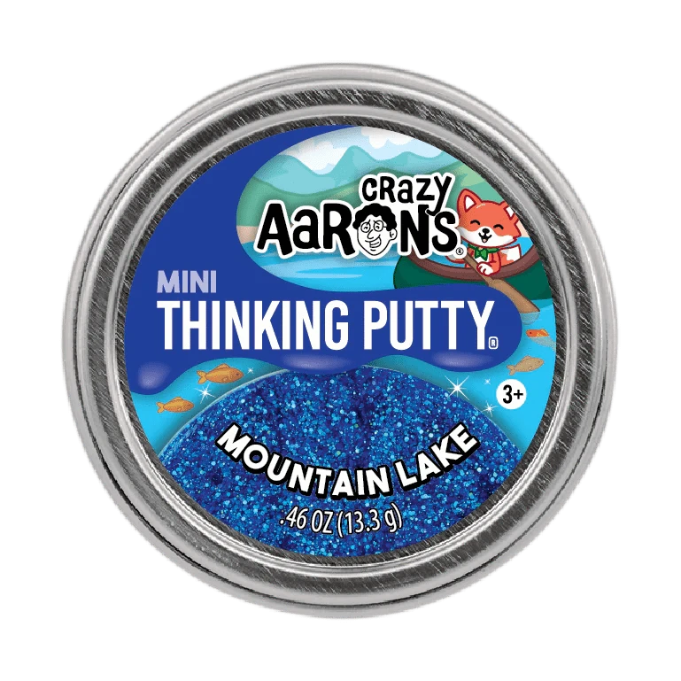 Puttyworld Summer Mini 2" Putty Tin - Mountain Lake Crazy Aaron's Putty World Lil Tulips