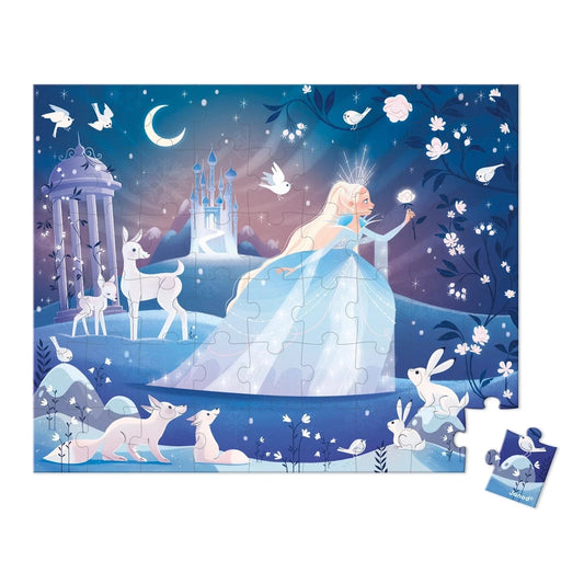Puzzle - Icy Enchantment - 54 Pcs Janod Lil Tulips