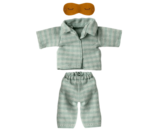 Pyjamas, Dad mouse - Mint/sand Maileg Lil Tulips