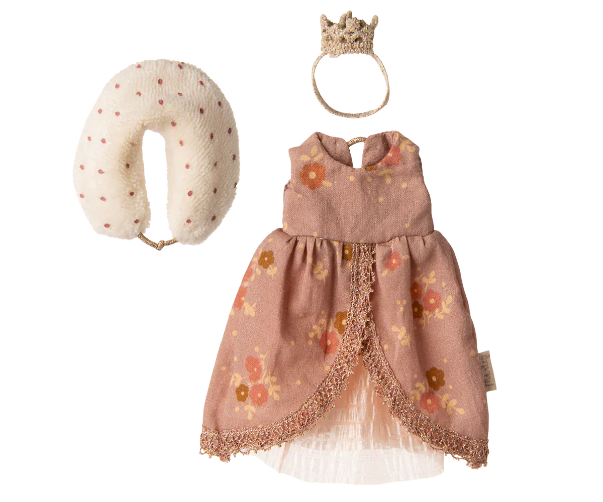 Queen dress, Mum mouse Maileg Lil Tulips