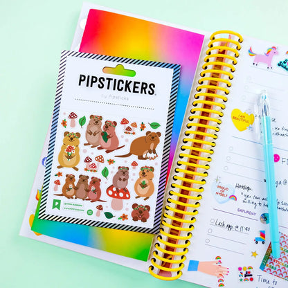 Quokka Blossoms Stickers Pipsticks Lil Tulips