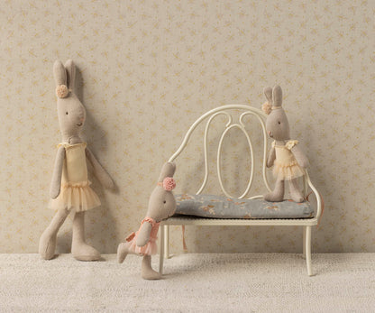 Rabbit size 1 - Ballet suit and skirt cream Maileg Lil Tulips