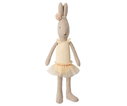 Rabbit size 1 - Ballet suit and skirt cream Maileg Lil Tulips