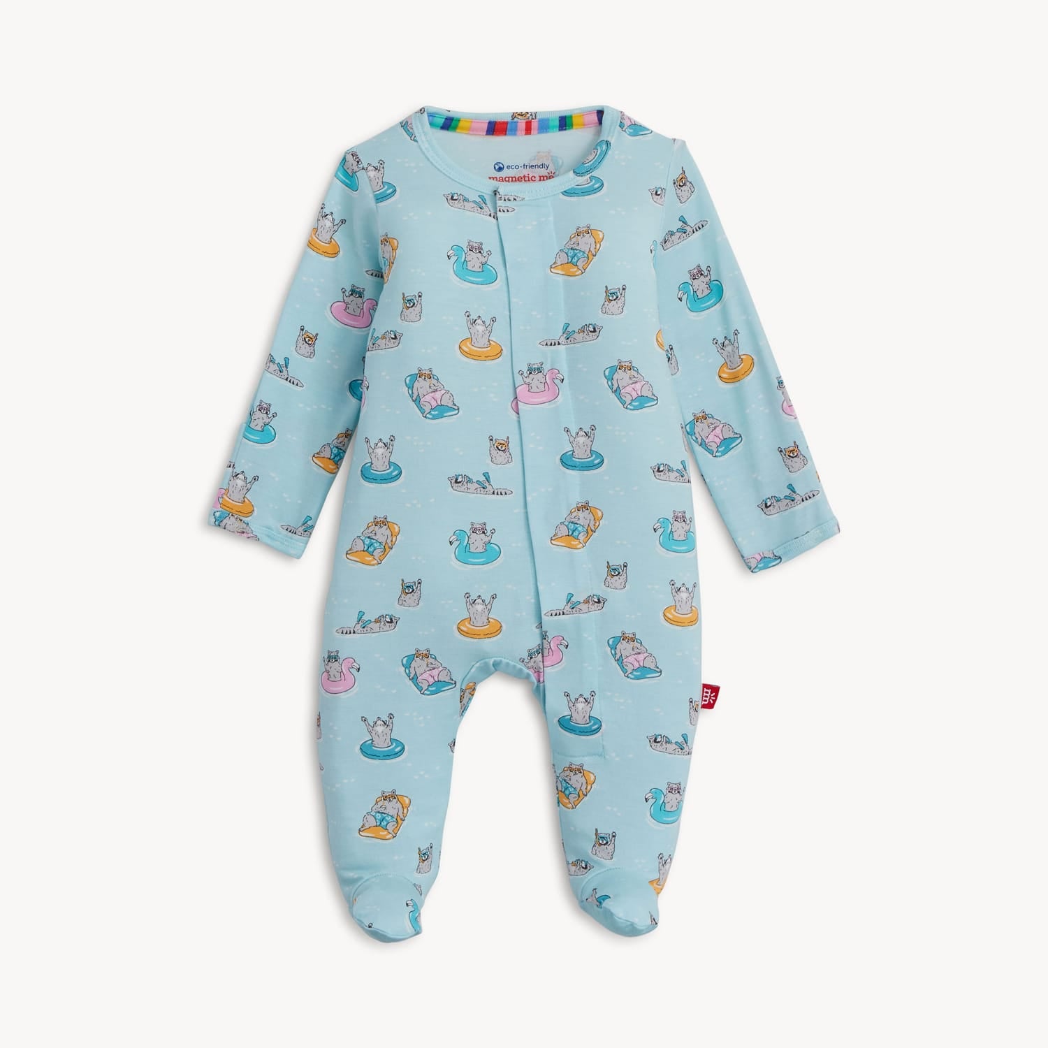 Raccoon Lagoon Magnetic Footie Magnetic Me Lil Tulips