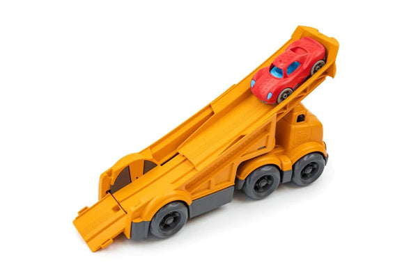 Racing Truck Green Toys Lil Tulips