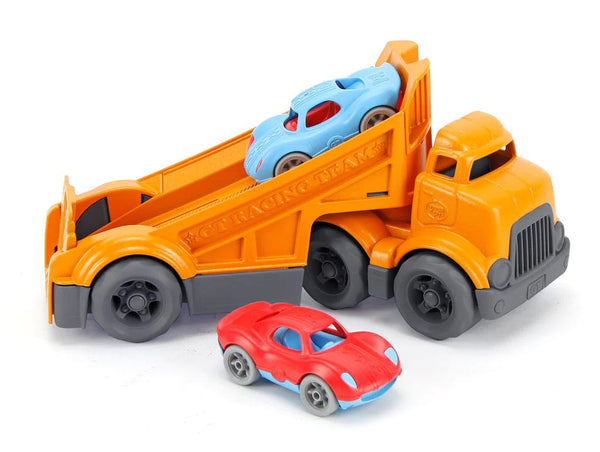Racing Truck Green Toys Lil Tulips