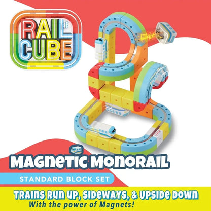 Rail Cube Magnetic Monorail Starter Set Meekins Corp Lil Tulips