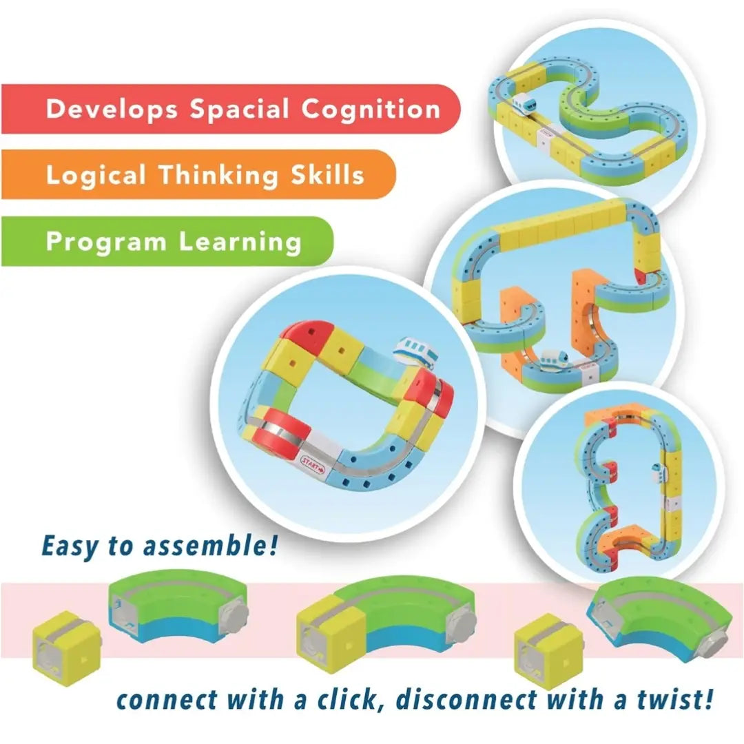 Rail Cube Magnetic Monorail Starter Set Meekins Corp Lil Tulips