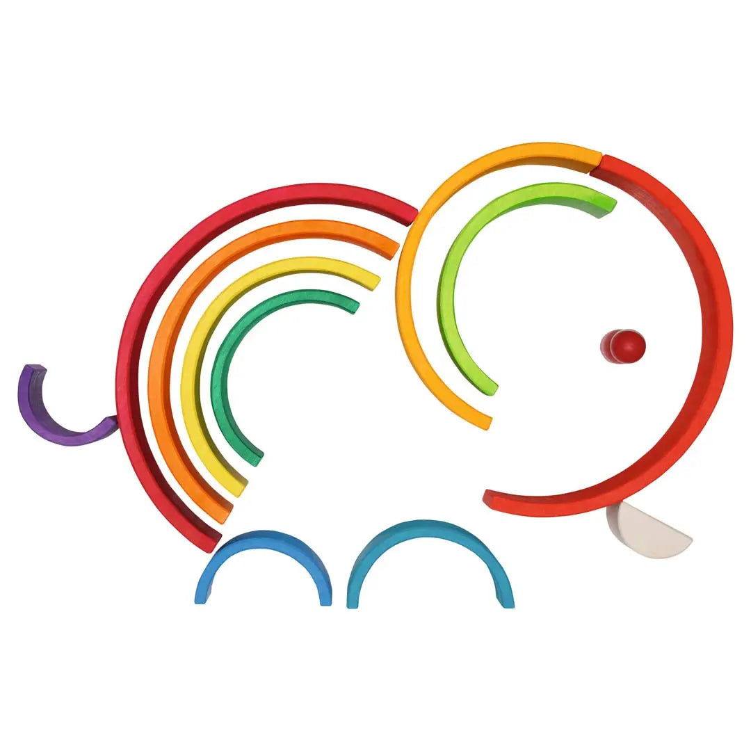Rainbow Building Blocks Goki Lil Tulips