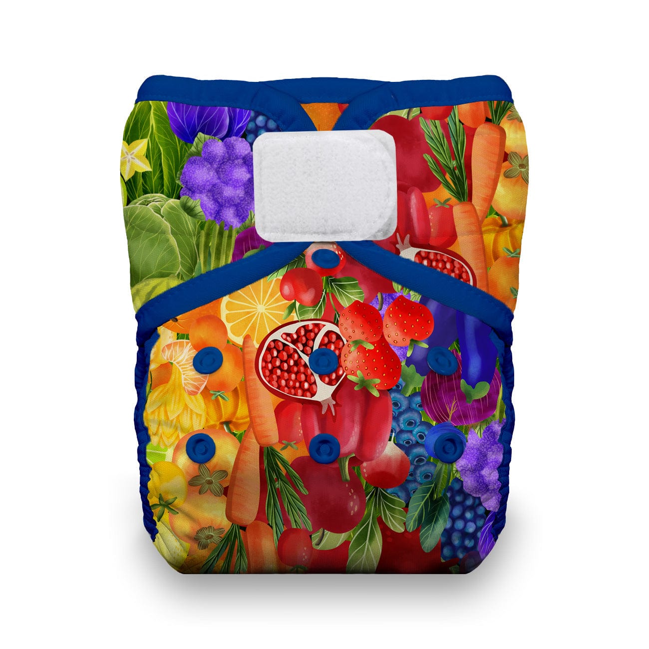 Rainbow Harvest Natural One Size HOOK & LOOP Pocket Diaper Thirsties Lil Tulips