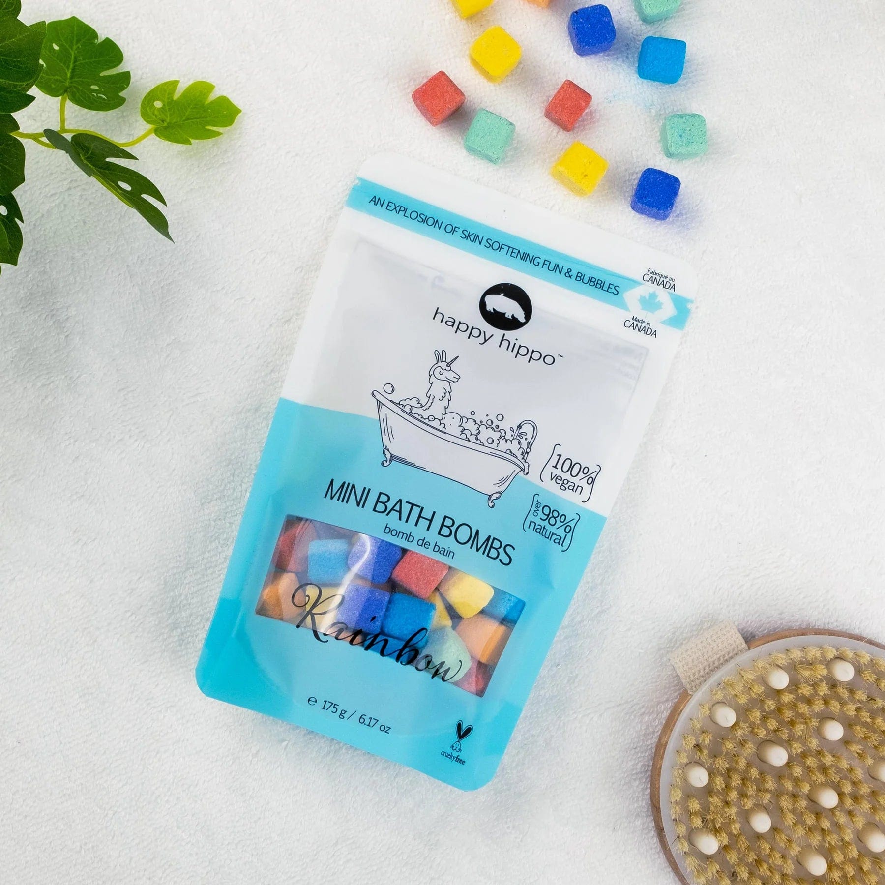 Rainbow Mini Bath Bombs Happy Hippo Bath Lil Tulips