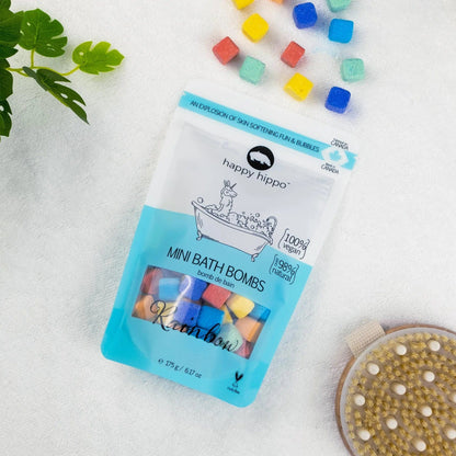Rainbow Mini Bath Bombs Happy Hippo Bath Lil Tulips